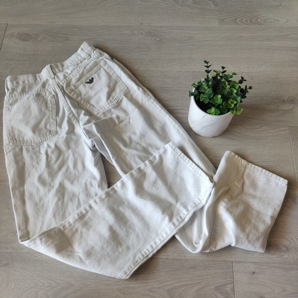 Armani Exchange White Straight Leg Jeans - Picture 4 of 4